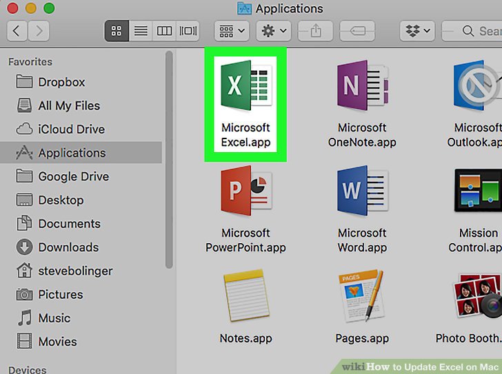 microsoft excel for mac download